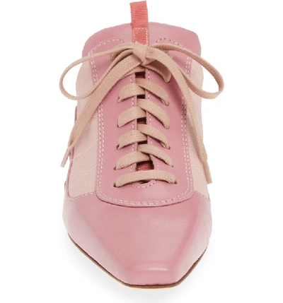 Shop Sies Marjan Alice Lace-up Mule In Pink