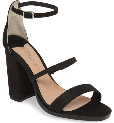 Shop Tony Bianco Disco Sandal In Black Phoenix Leather