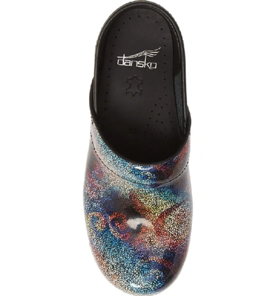 Shop Dansko 'professional' Clog In Mosaic Patent Leather