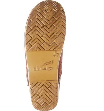 Shop Dansko 'professional' Clog In Coral Leather