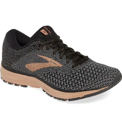 Shop Brooks Revel 2 Running Shoe In Black/ Copper