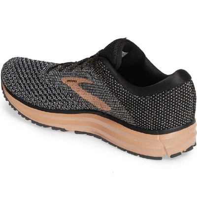 Shop Brooks Revel 2 Running Shoe In Black/ Copper