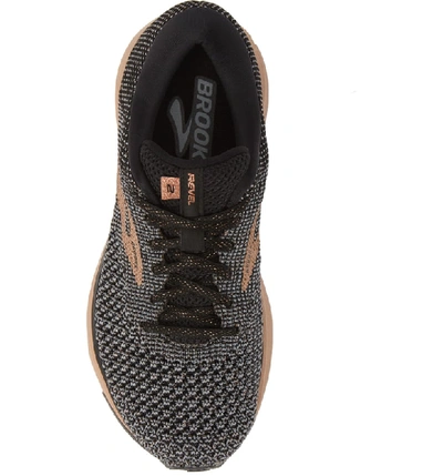 Shop Brooks Revel 2 Running Shoe In Black/ Copper