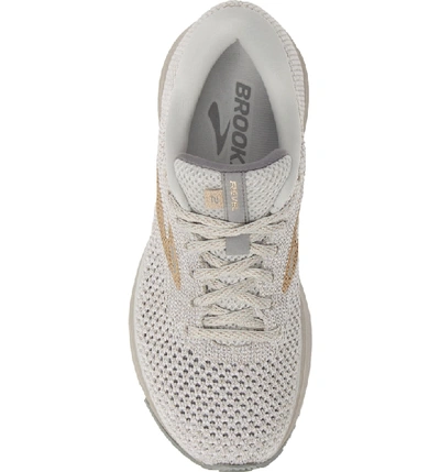 Shop Brooks Revel 2 Running Shoe In White/ Champagne