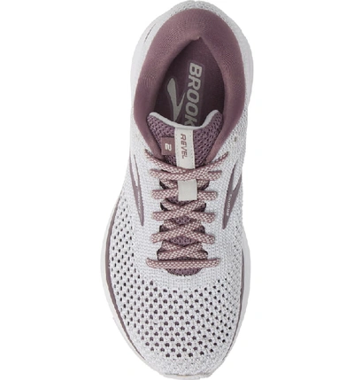 Shop Brooks Revel 2 Running Shoe In Grey/ White/ Arctic Dusk