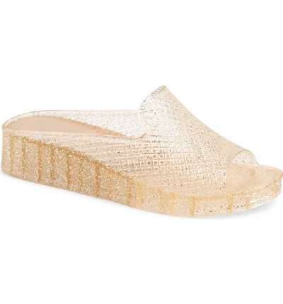 Jeffrey Campbell Fling 2 Sandal In Peach Glitter | ModeSens