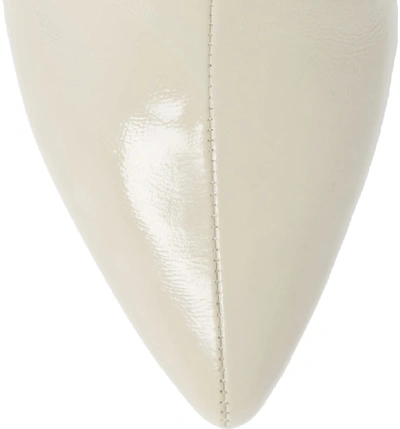 Shop Vagabond Shoemakers Mya Pointy Toe Bootie In Off White Leather