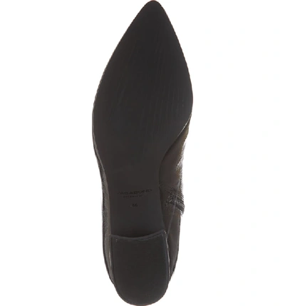 Shop Vagabond Shoemakers Mya Pointy Toe Bootie In Black Leather