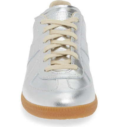 Shop Maison Margiela Replica Sneaker In Silver