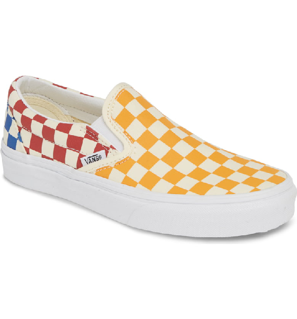 vans checkerboard multi