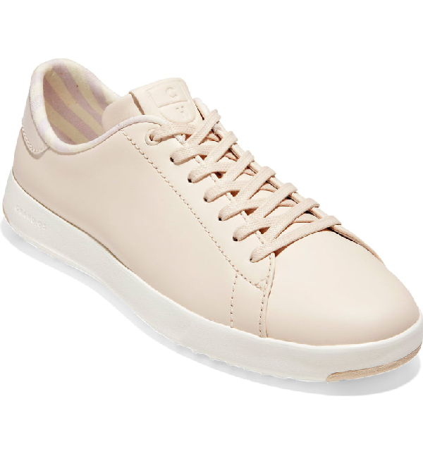 cole haan leather tennis shoes
