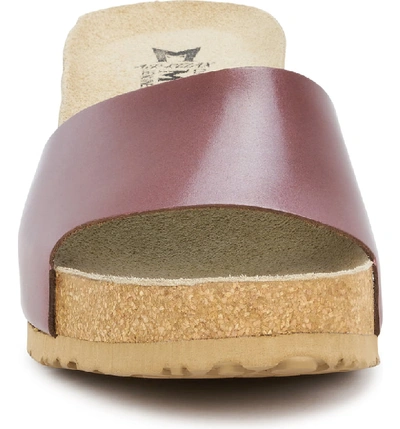 Shop Mephisto Lise Platform Wedge Sandal In Spice Star Leather