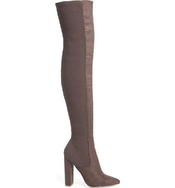 essence over the knee stretch boot steve madden