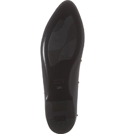 Shop Agl Attilio Giusti Leombruni Studded Loafer In Black Leather