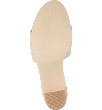Shop Matisse Nico Slide Sandal In Natural Leather
