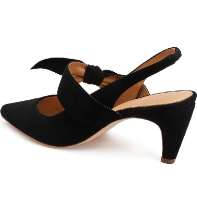 Shop Bill Blass Billie Bow Quarter Strap Pump In Black