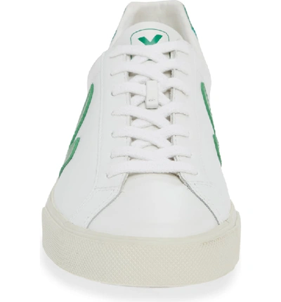 Shop Veja Esplar Sneaker In Extra White Emeraude