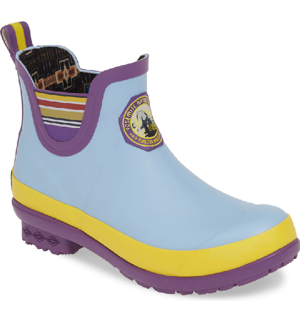 pendleton ladies lined chelsea rain boot
