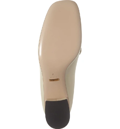 Shop Gucci Loafer Pump In White