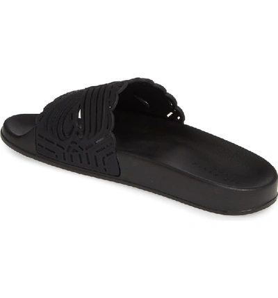 Shop Ted Baker Issley Slide Sandal In Black Rubber