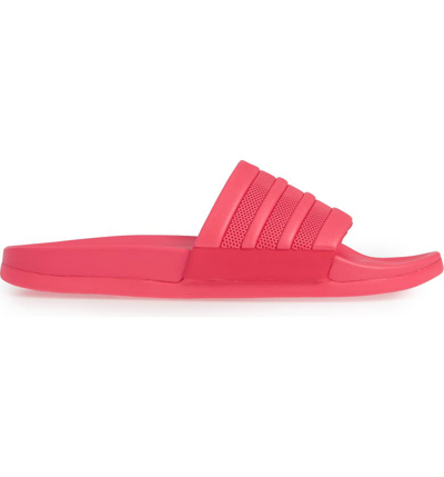 Shop Adidas Originals Adilette Comfort Sport Slide In Active Pink/ Active Pink