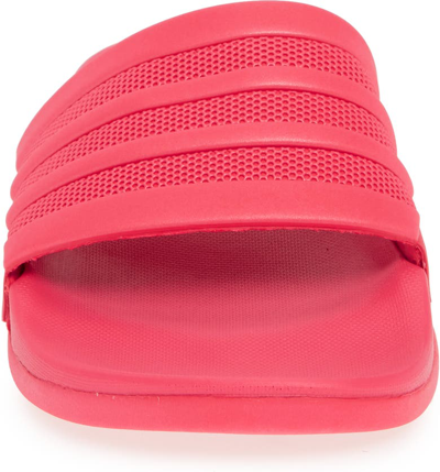 Shop Adidas Originals Adilette Comfort Sport Slide In Active Pink/ Active Pink