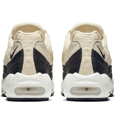 Shop Nike Air Max 95 Premium Sneaker In Light Cream/ Oil Grey/ White