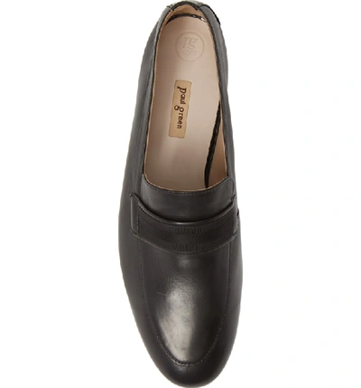 Shop Paul Green Adelle Loafer In Black Leather