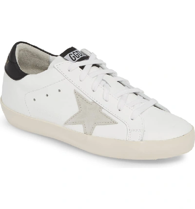 Shop Golden Goose Superstar Sneaker In White/ Grey