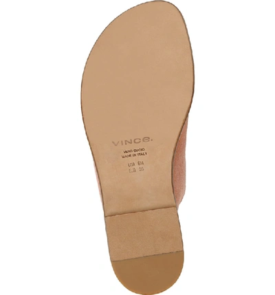 Shop Vince Edris Toe Loop Sandal In Terracotta Rose
