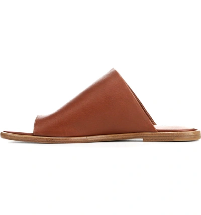 Shop Vince Edris Toe Loop Sandal In Cognac