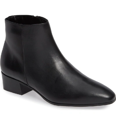 Shop Aquatalia Fuoco Water Resistant Bootie In Black Leather