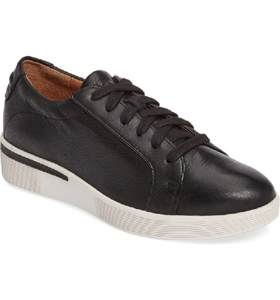 Shop Gentle Souls Haddie Low Platform Sneaker In Black Leather