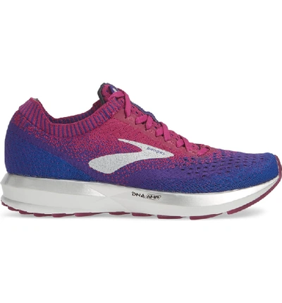 Shop Brooks Levitate 2 Running Shoe In Aster/ Purple/ Blue