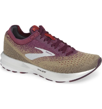 Shop Brooks Levitate 2 Running Shoe In Cashmere/ Bloom/ Silver