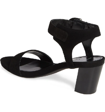 Shop Aquatalia Breanna Ankle Strap Sandal In Black