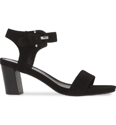 Shop Aquatalia Breanna Ankle Strap Sandal In Black