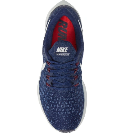 Shop Nike Air Zoom Pegasus 35 Running Shoe In Blue Void/ Ghost Aqua/ Indigo