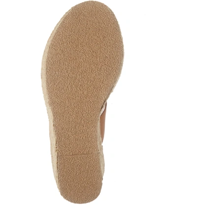 Shop Alias Mae Kaara Espadrille Wedge Sandal In Light Tan Leather