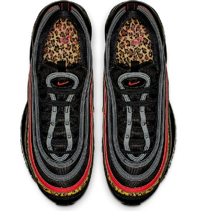 Shop Nike Air Max 97 Sneaker In Black/ University Red/ Print