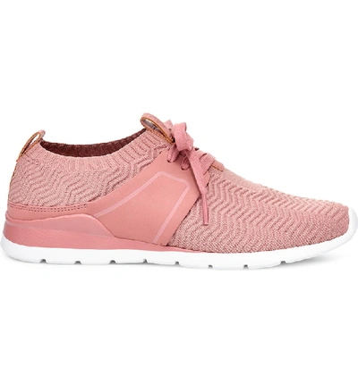 Shop Ugg Willows Sneaker In Pink Dawn