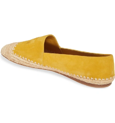 Tory Burch Arianne Suede Espadrille Flats In Daylily | ModeSens