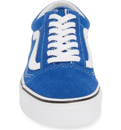 Shop Vans Old Skool Sneaker In Lapis Blue/ True White