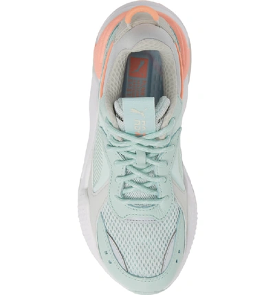 Shop Puma Rs-x Track Sneaker In Fair Aqua/ Glacier Gray