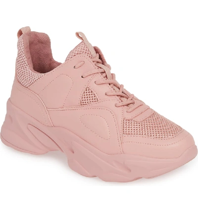 Shop Steve Madden Movement Sneaker In Pink