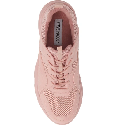 Shop Steve Madden Movement Sneaker In Pink