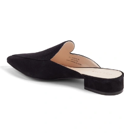 Shop Cole Haan Piper Loafer Mule In Black Suede