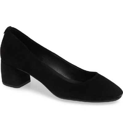 Shop Kate Spade Beverly Pump In Black Suede