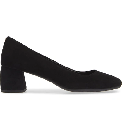 Shop Kate Spade Beverly Pump In Black Suede