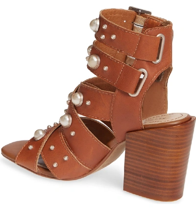 Shop Kelsi Dagger Brooklyn Mallory Sandal In Saddle Leather